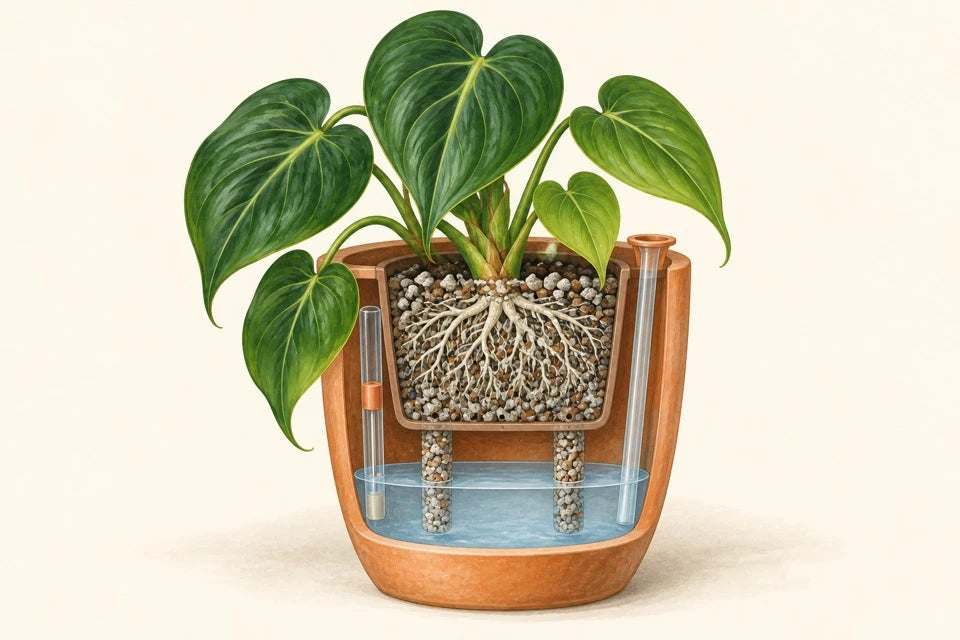 Mineral systems: follow their watering and nutrition instructions