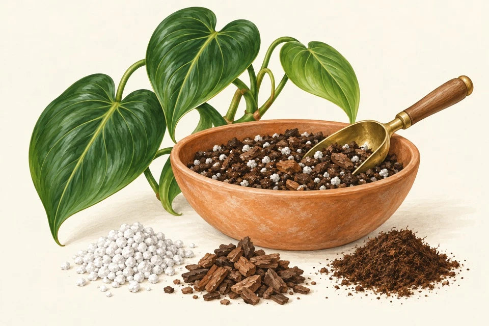 Potting blend: match the whole structure to the plant