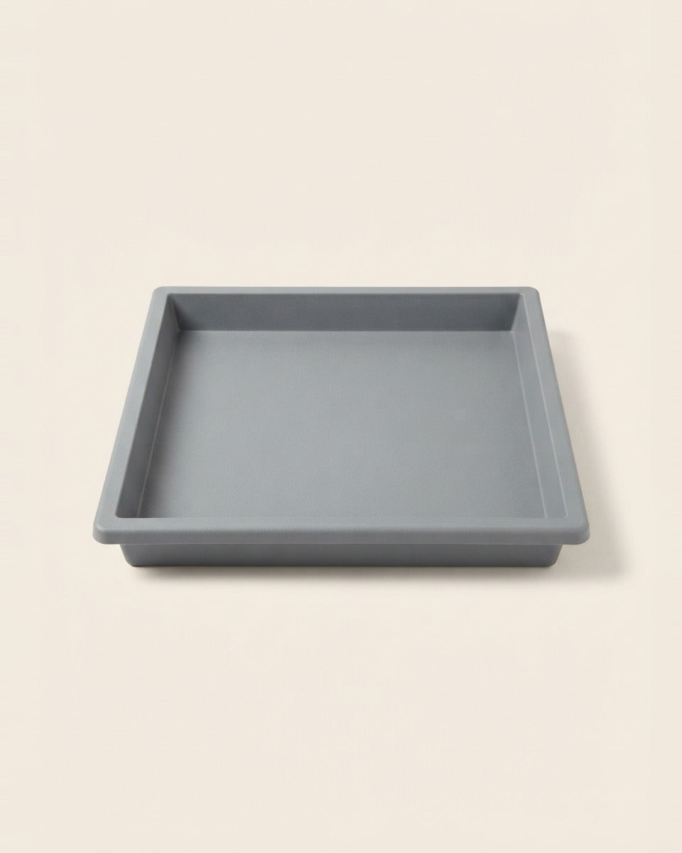 Square Planter Tray 39 cm — Grey