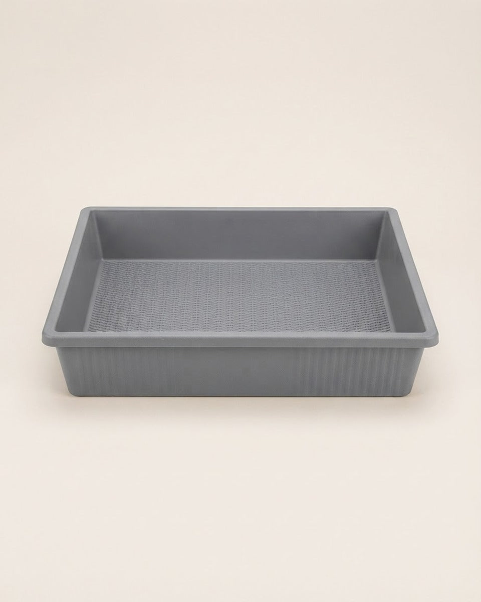 Rectangular Planter Tray 45 cm — Grey