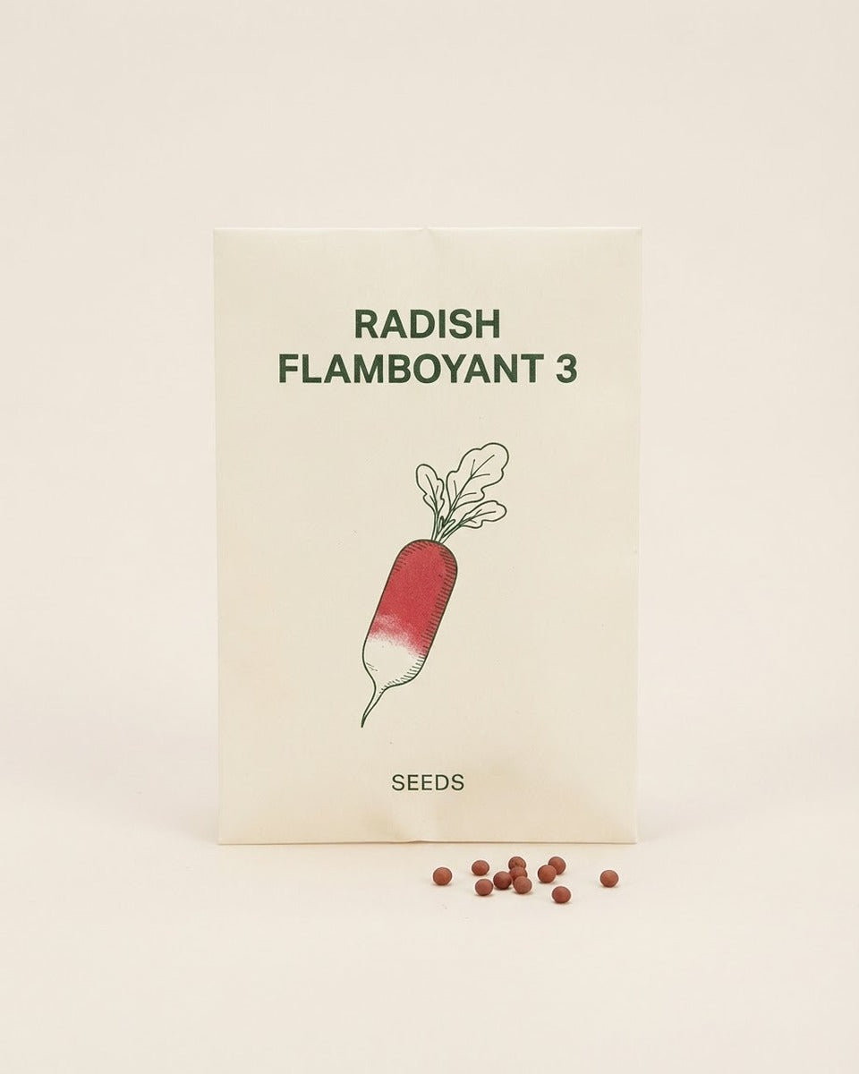 Radish 'Flamboyant 3' Seeds