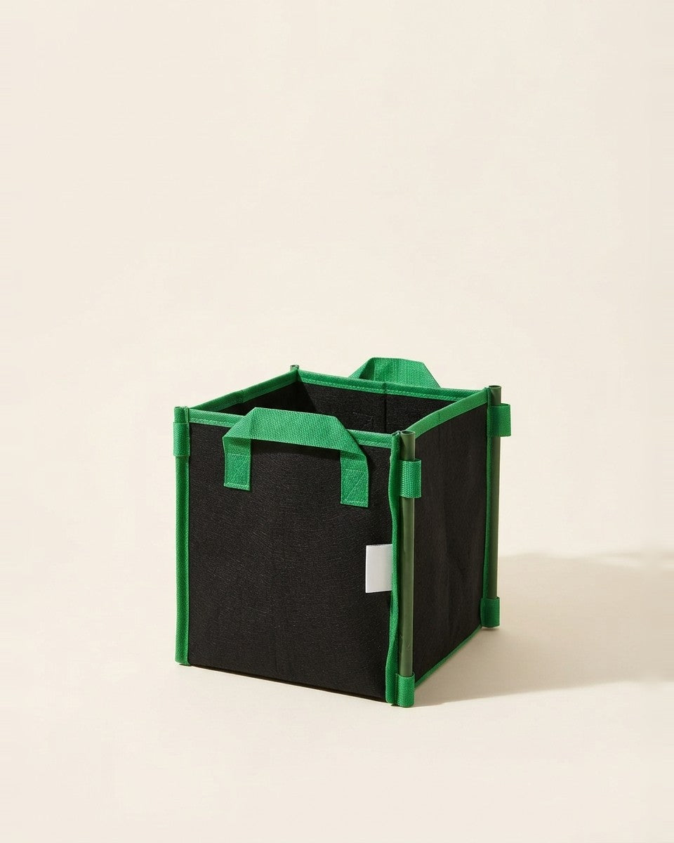Fabric Pot 10 Gallon with Stake Slots أصيص قماش 10 جالون