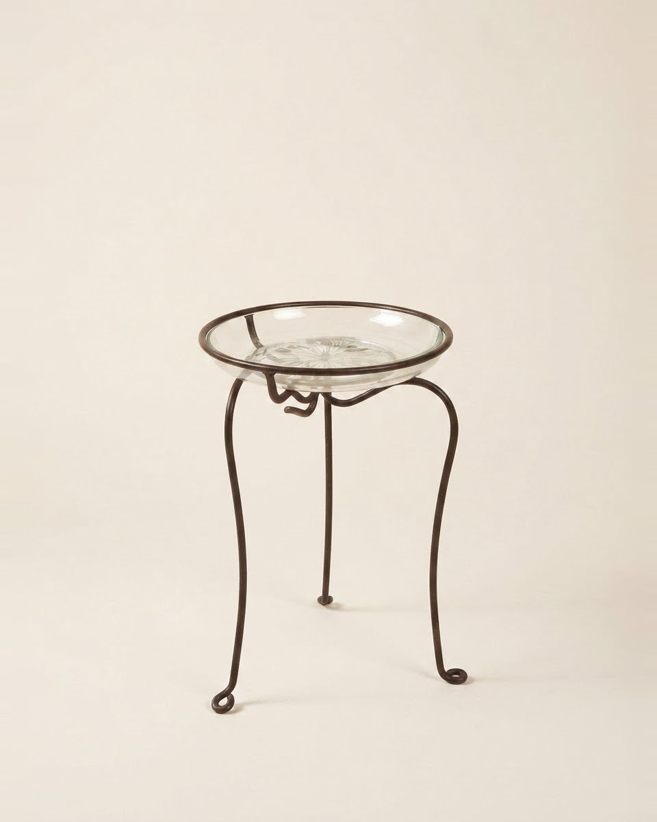 21" Decorator Plant Stand - Rust حوض نباتات