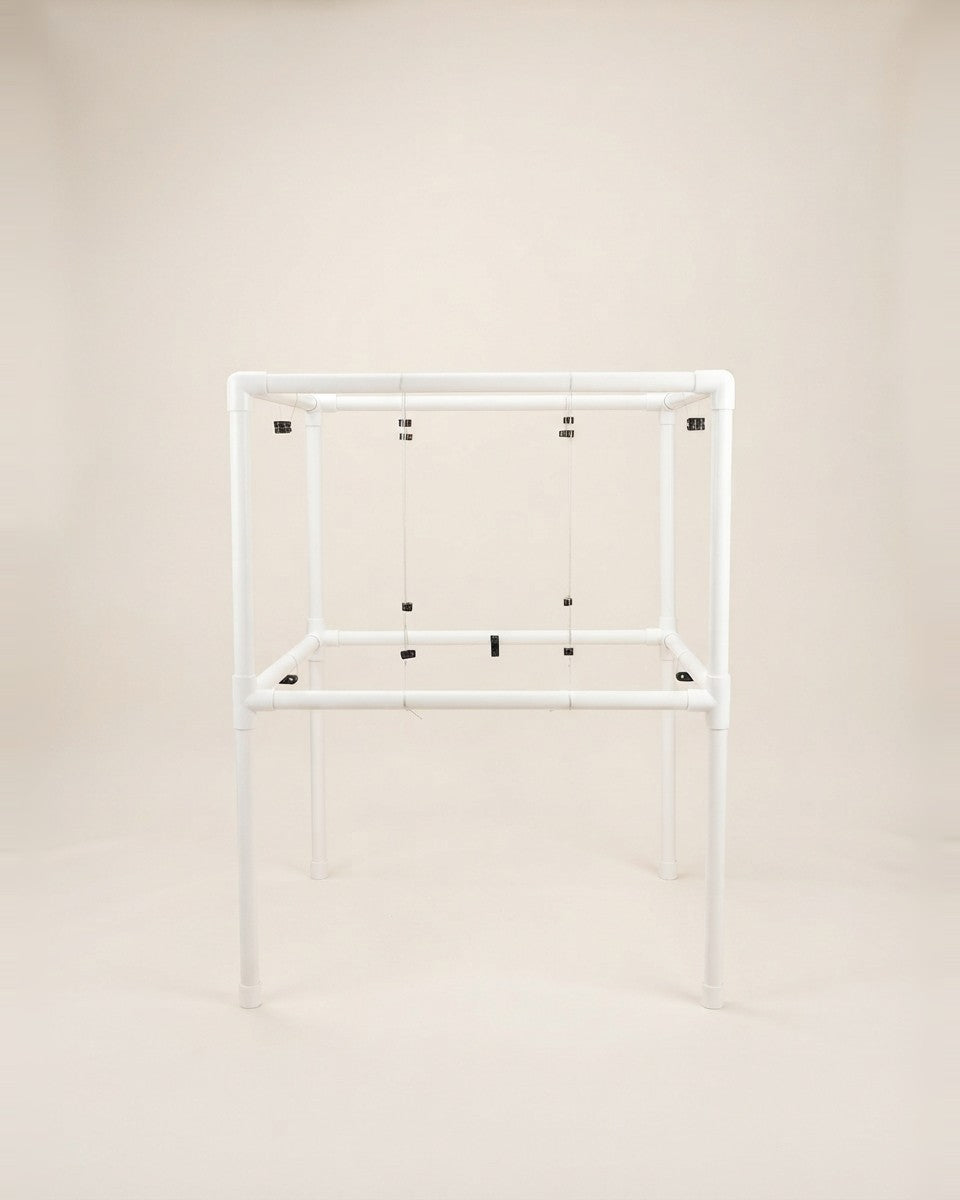 3×3′ PVC Trellis Kit for Smart Pot Urban Raised Bed Garden تعريشة