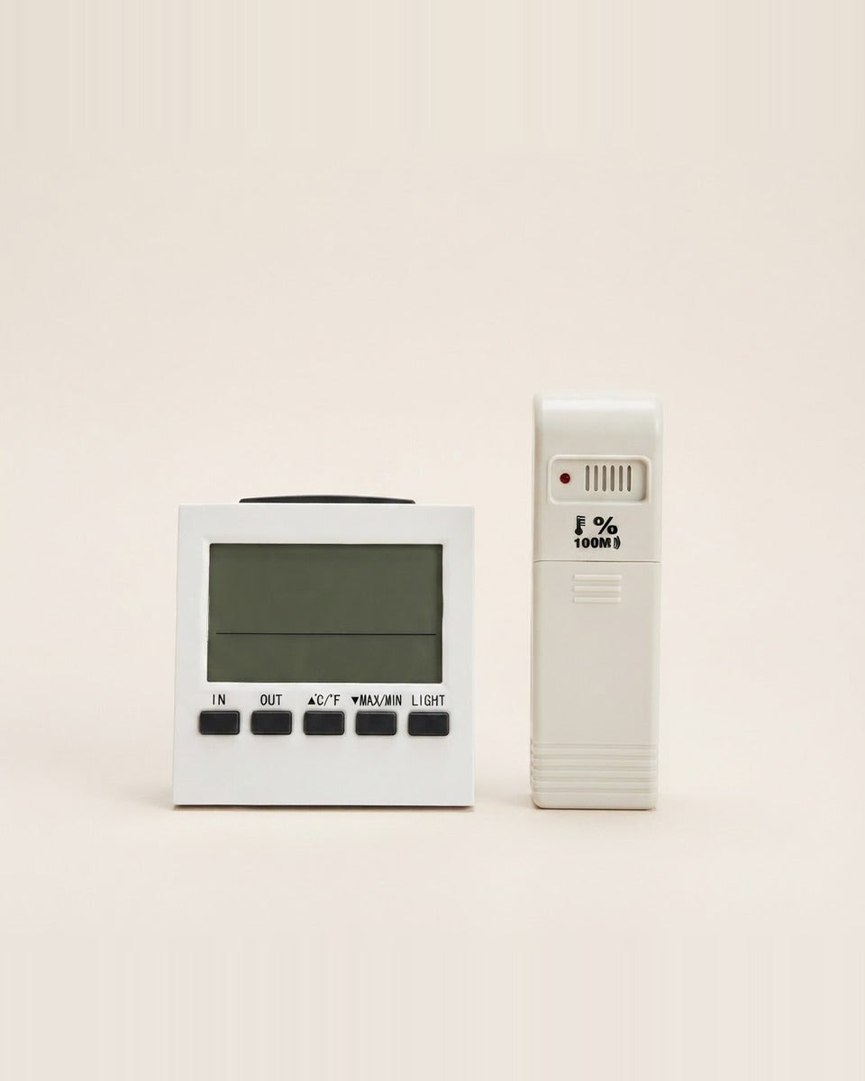Wireless Thermometer and Humidity Meter جهاز قياس الحرارة وا