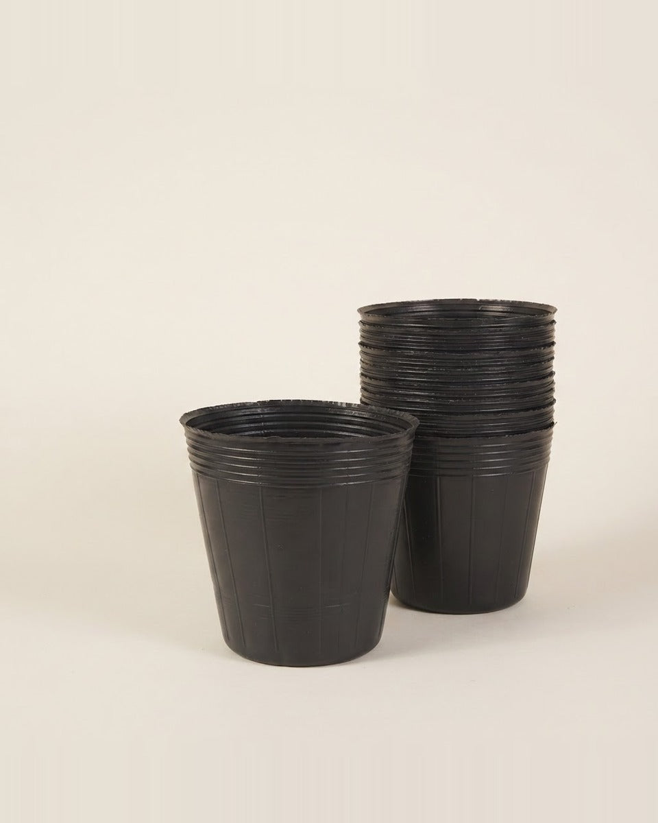 Medium Flexible Pots 10pcs حوض نباتات