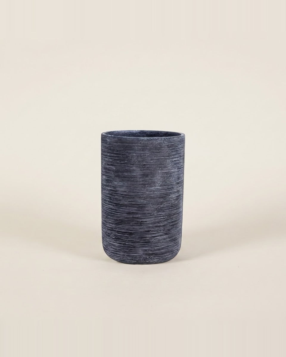 Cylinder Fiber Cement Pot – 50 CM حوض نباتات