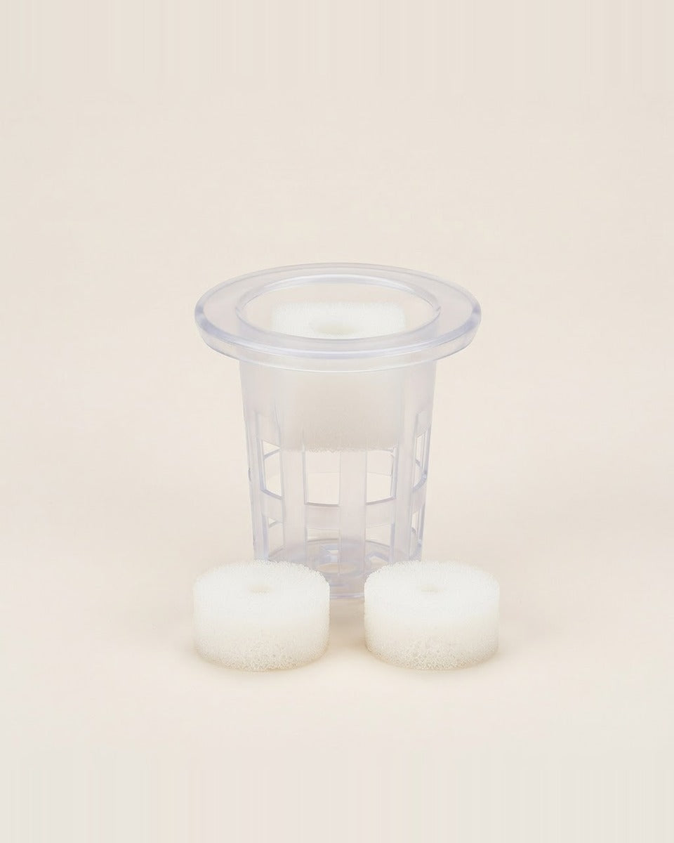 Hydroponic seedling baskets with sponges, 10 sets