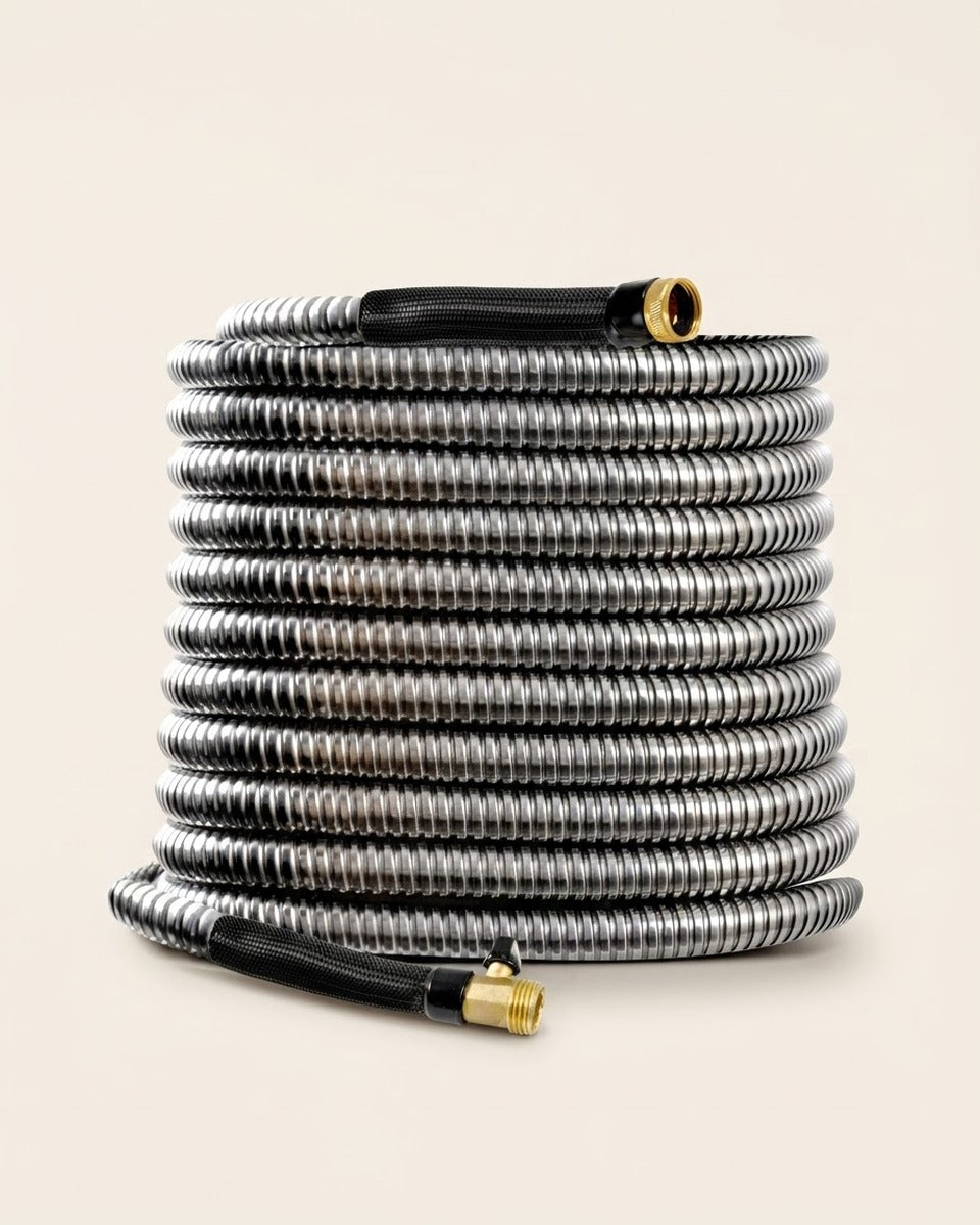 Heavy Duty Commercial Grade Garden Hose 5/8 in × 75 ft