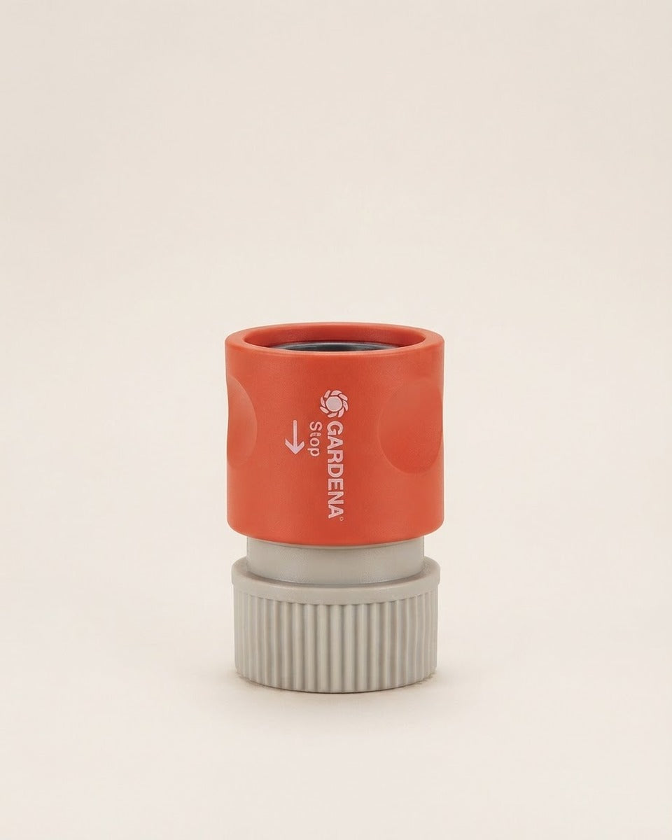Nylon/ABS Non-Threaded Male Hose Connector with Water Stop 5/8 in