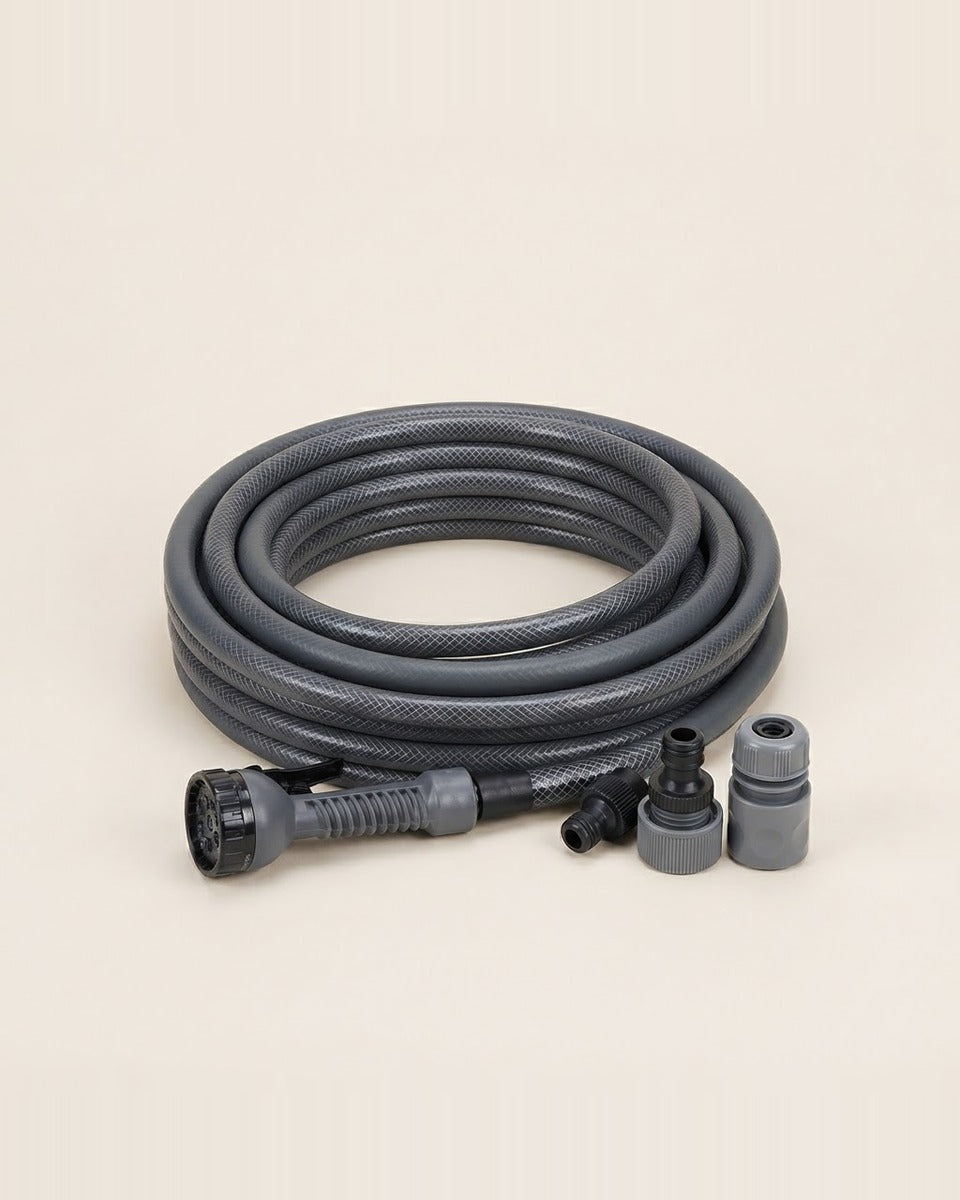 Garden Hose Heavy Duty 50 ft × 5/8 in Quick Connect