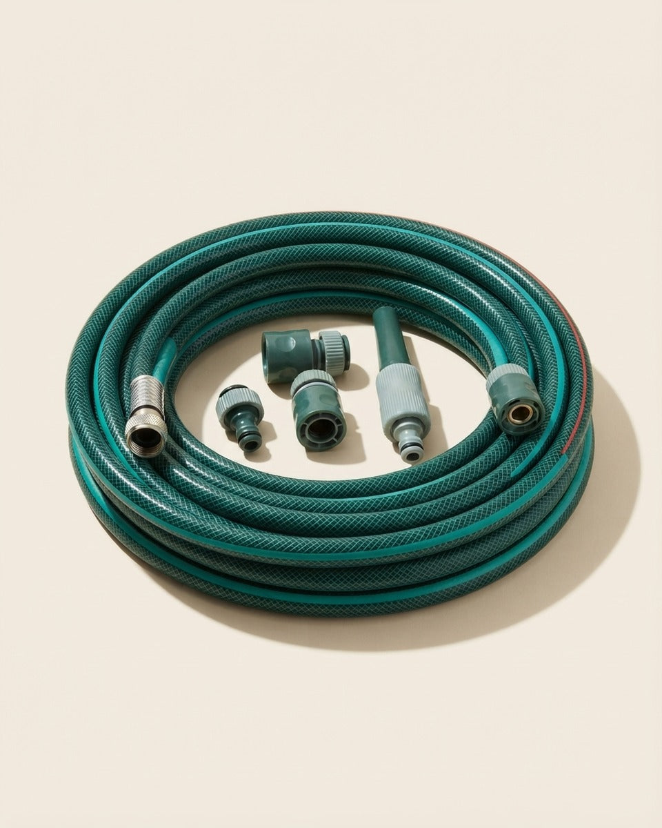 Garden Hose Medium Duty 75 ft × 1/2 in Quick Connect