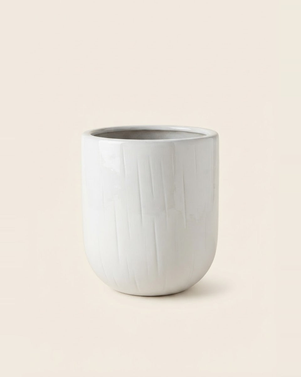Ceramic Pot 2021 White, Medium
