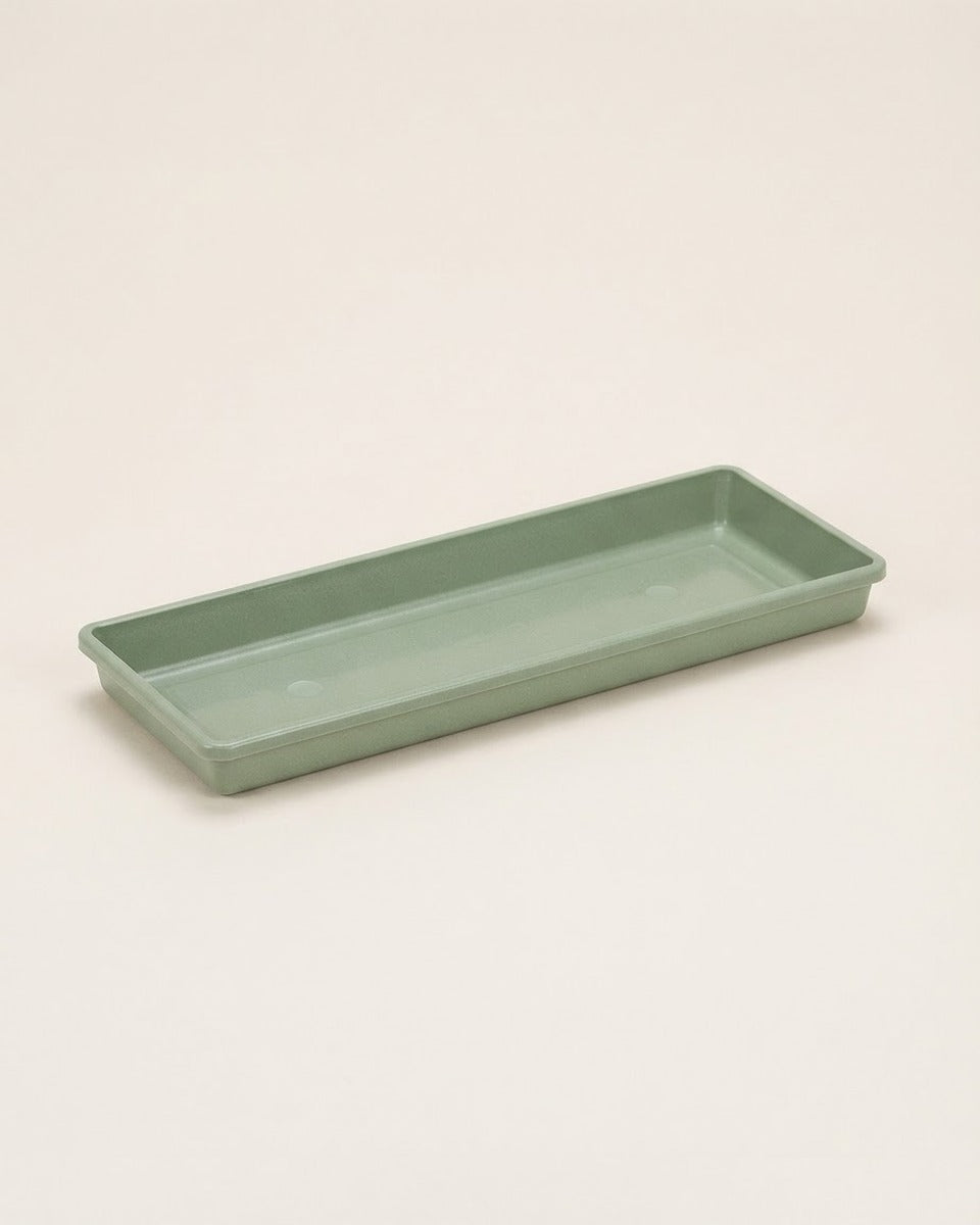 Window Box Tray, Sage Green 18 in.