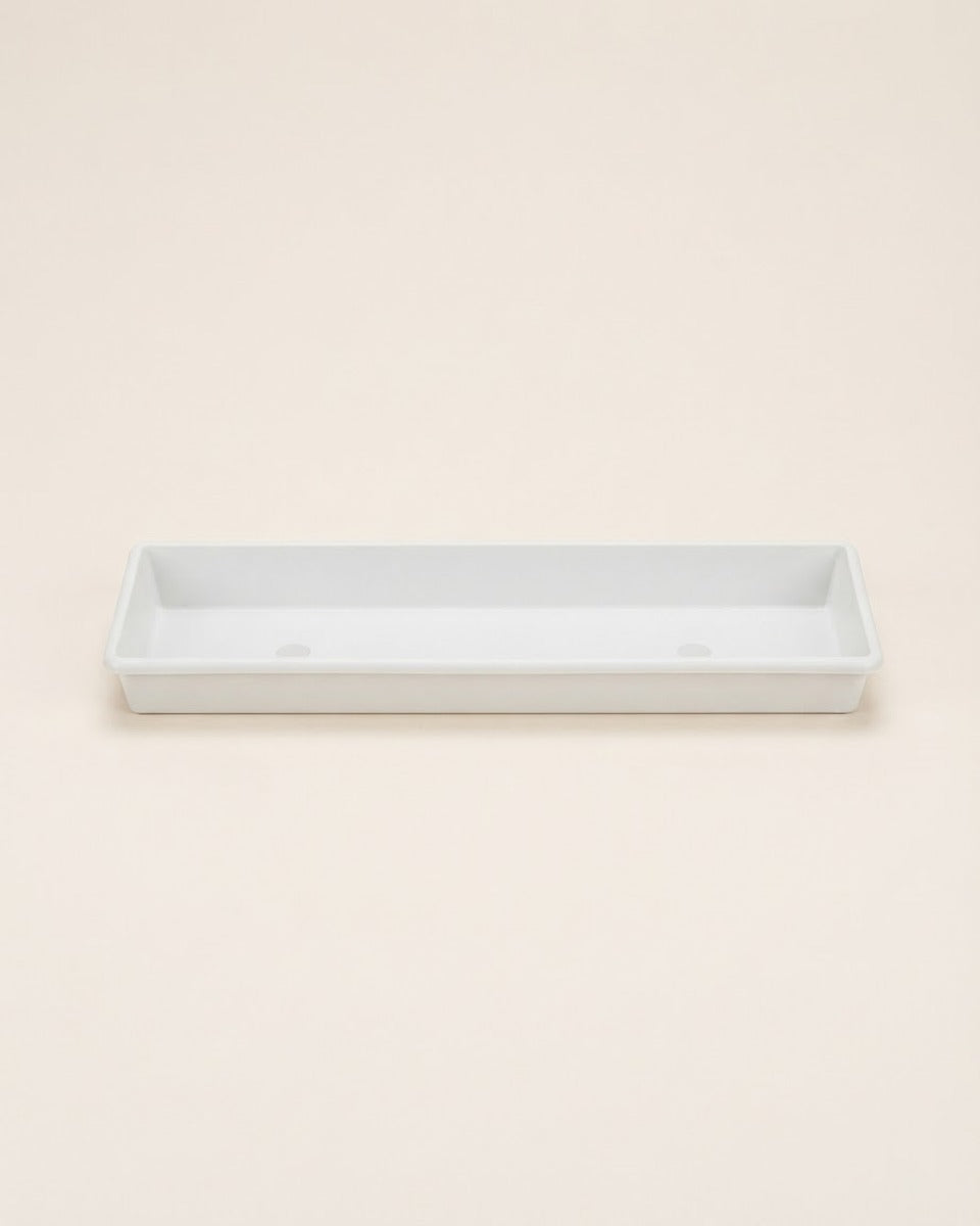 Window Box Tray, White 18 in.