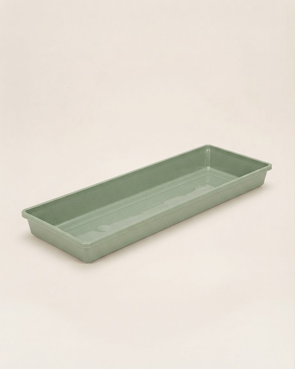 Window Box Tray, Sage Green 24 in.