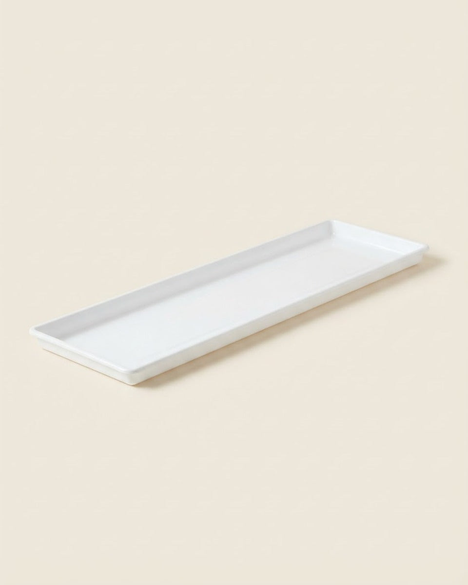 Window Box Tray, White 24 in.