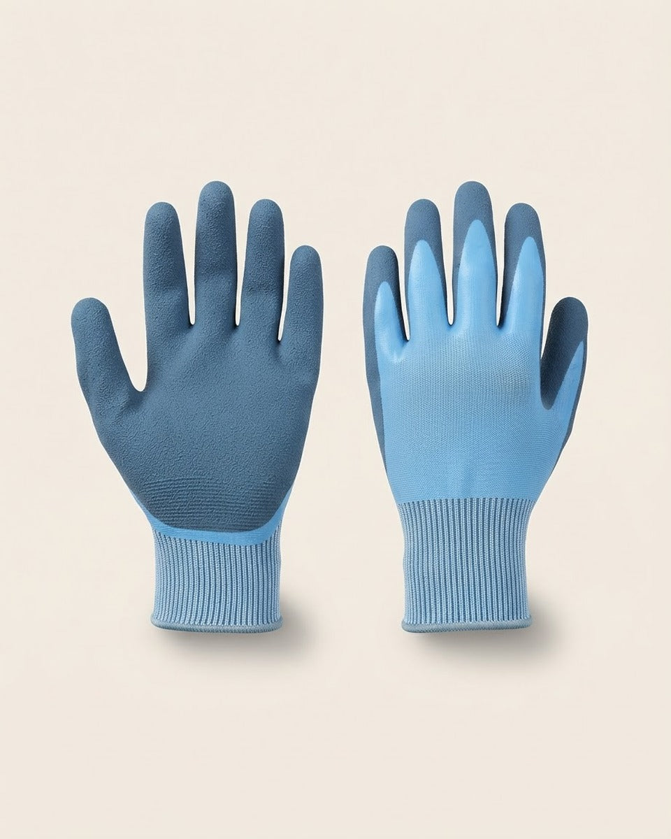 Gardening Gloves, Blue — Small