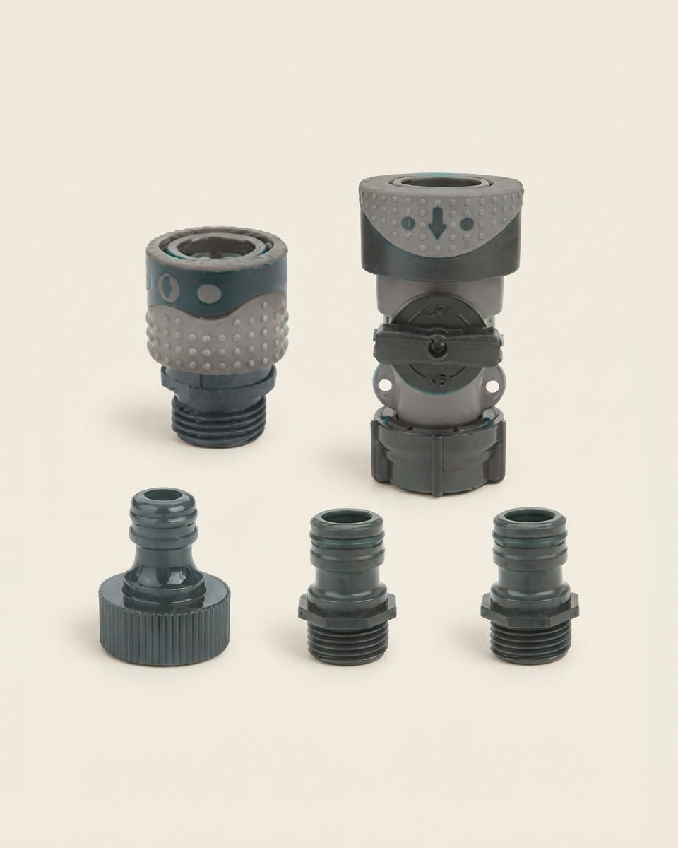 Polymer Threaded Quick Connector Hose Set