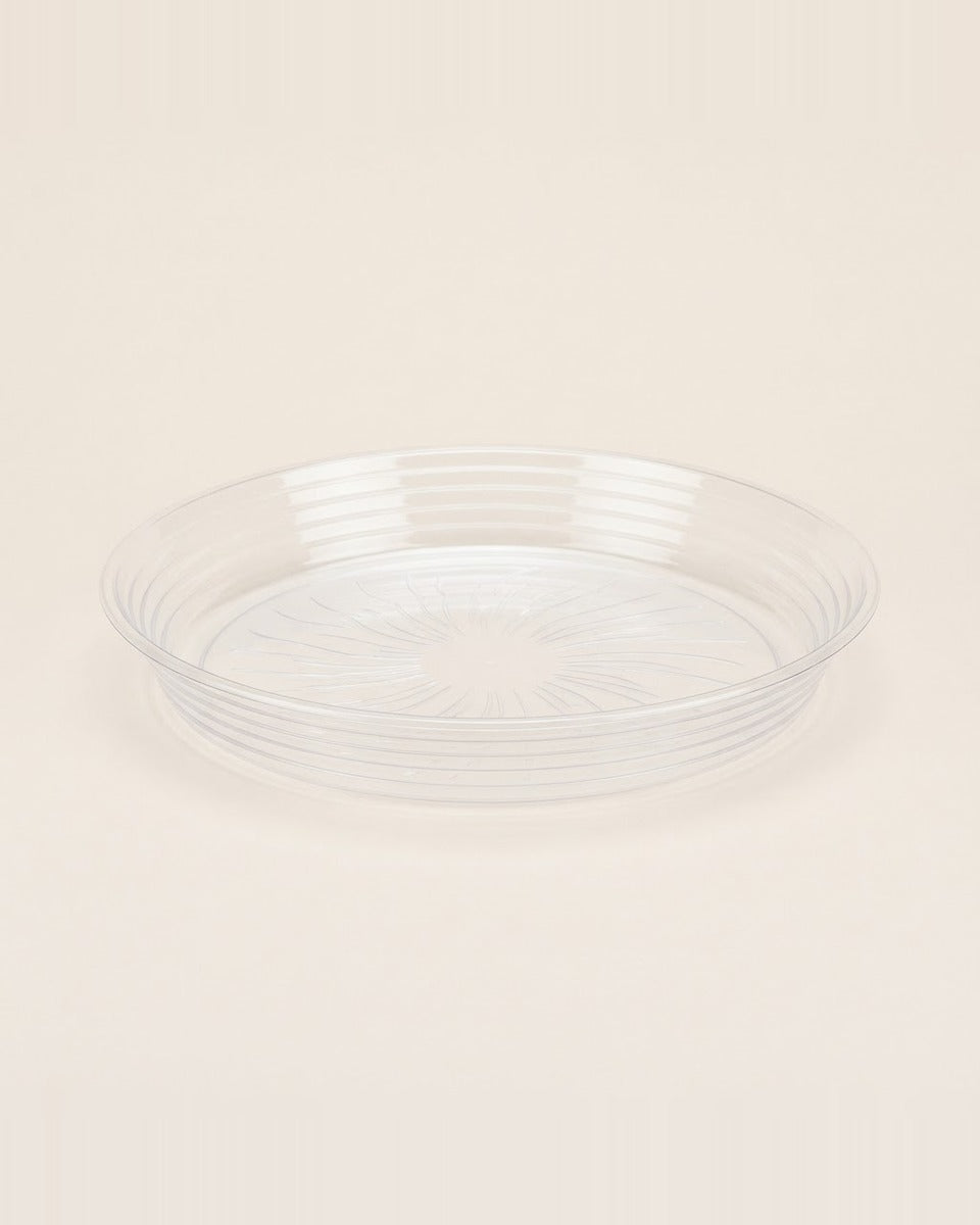 Clear Deep Plant Saucer, 10 in.