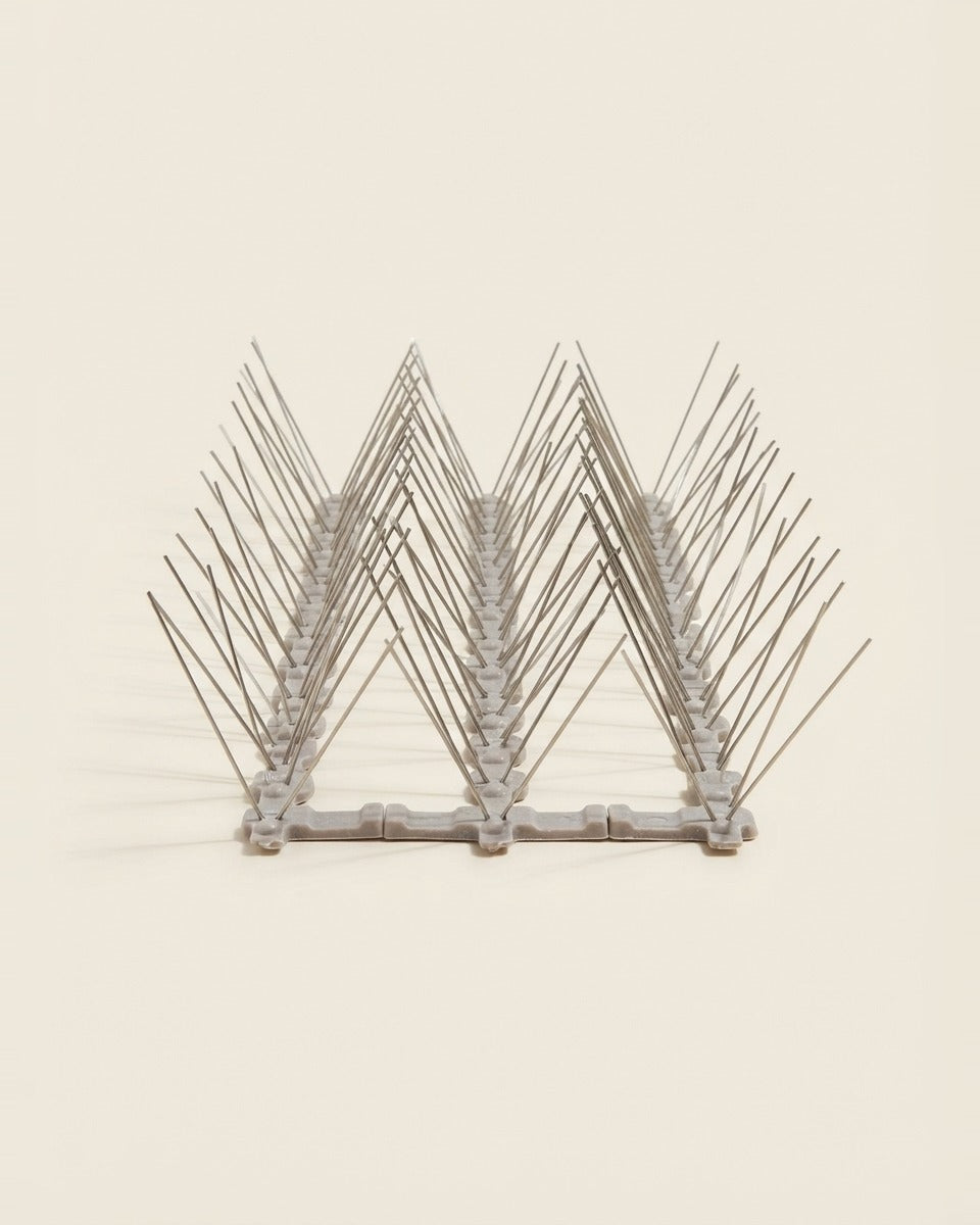 Stainless Steel Bird Spikes Kit, 5 in. x 10 ft