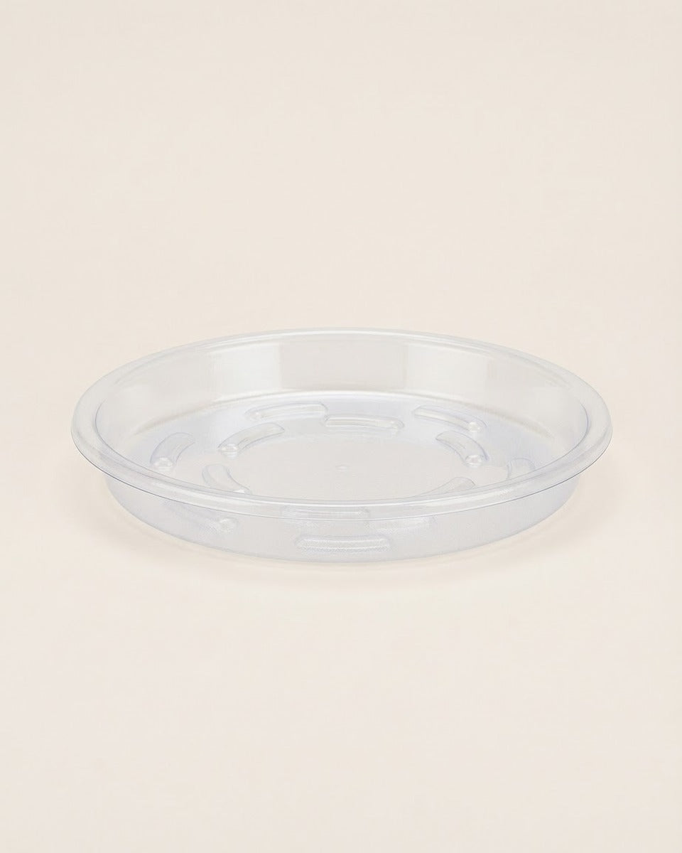 Clear Floor Guard Saucer, 10 in.