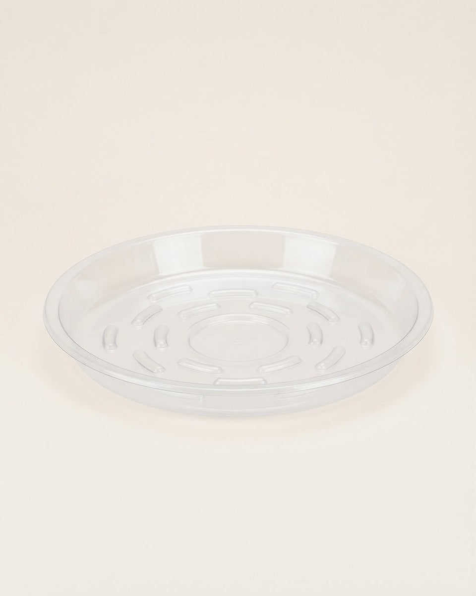 Clear Floor Guard Saucer, 12 in.