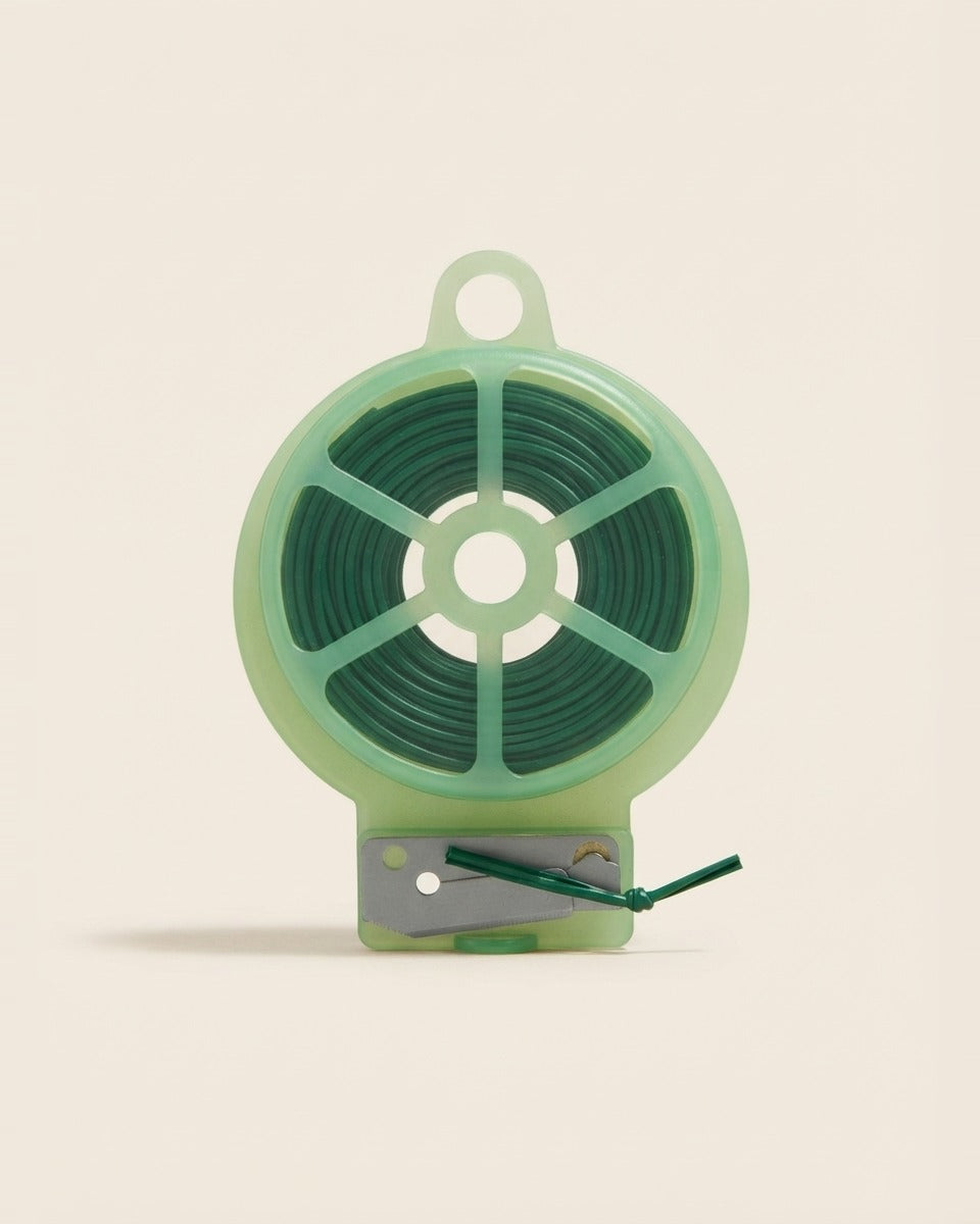 Green Plant Twist Tie, Dispenser