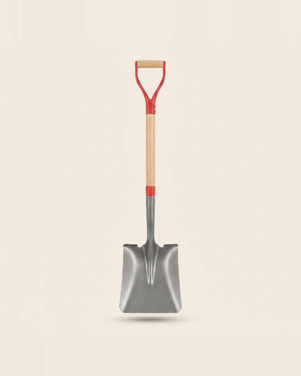 Steel Square Transfer Shovel, D-Grip 41 in.