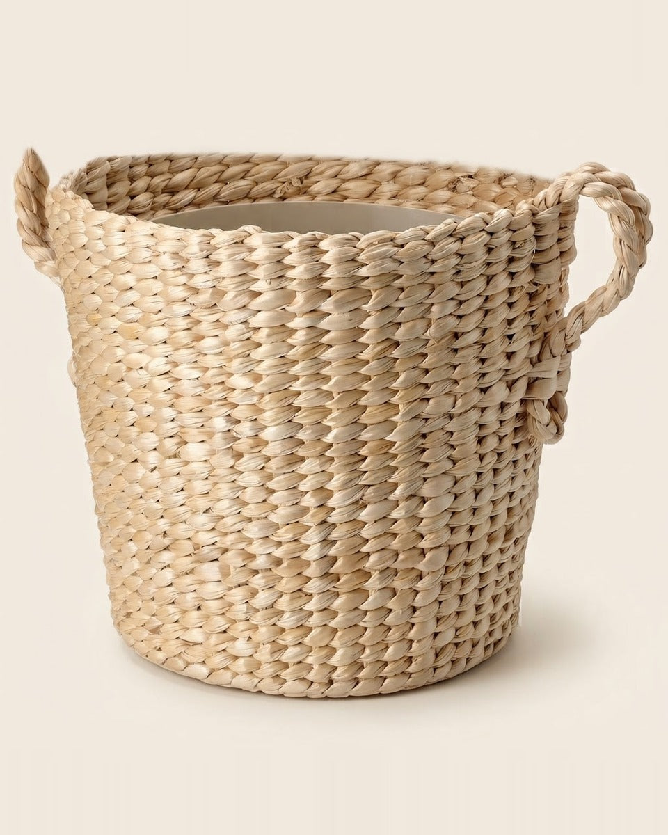 Woven Banana Fibre Plant Pot, 32 cm