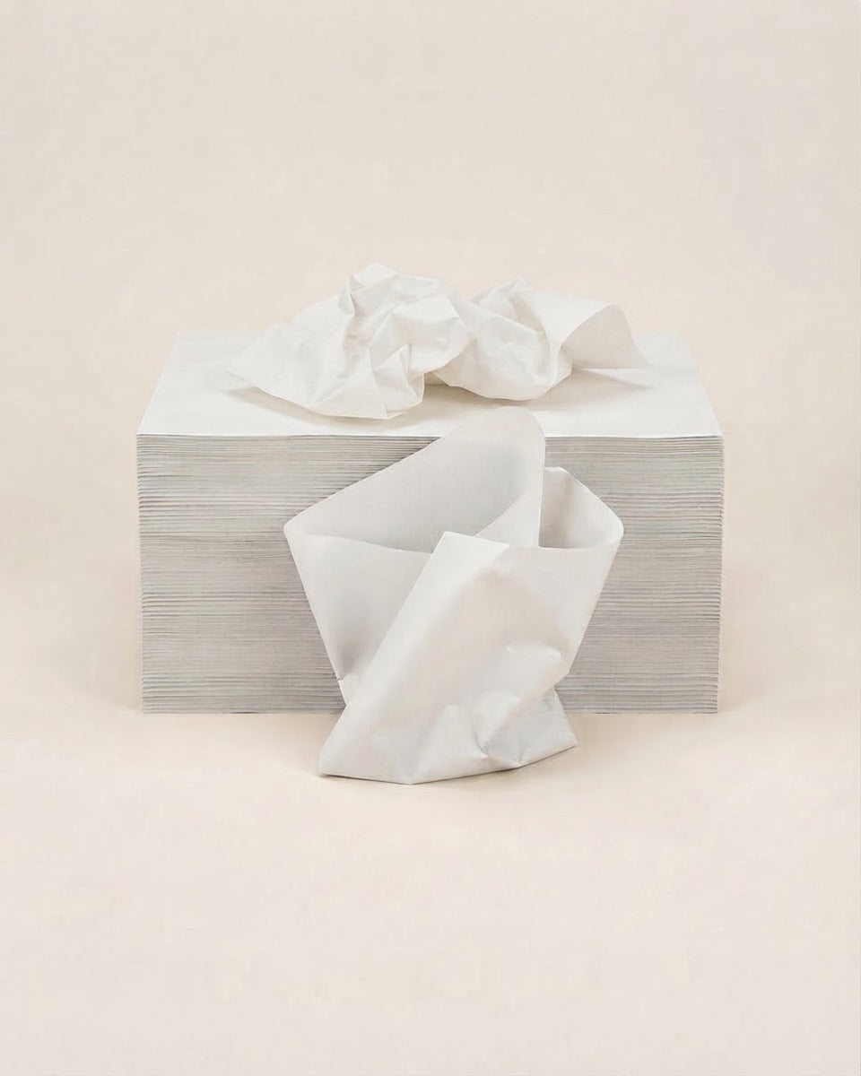 Plain White Packing Paper, 5 lb Pack