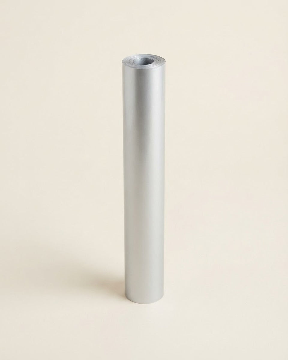Silver Gift Wrap Paper Roll, 70 × 400 cm