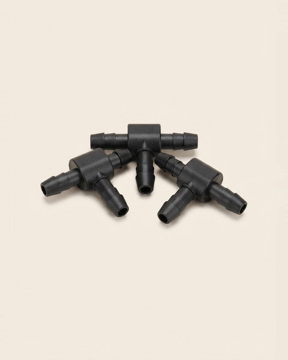 Blumat Mini-Branch Tee Connectors (3-3-3mm), 3-Pack