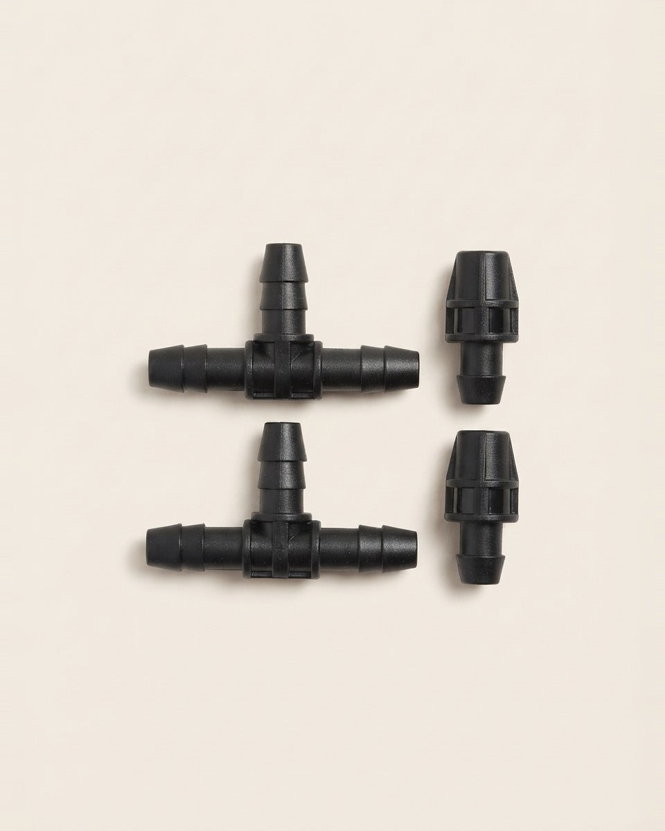 Blumat Tee and End Piece Packs, 2-Sets