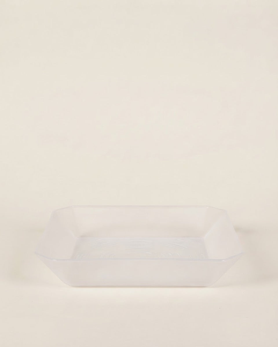 Square Saucer Recycled 11" حوض نباتات