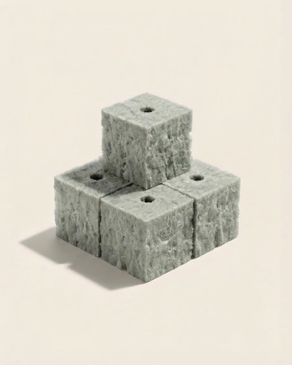 Rockwool Seeding Plug - Pack Of 5 Cubes