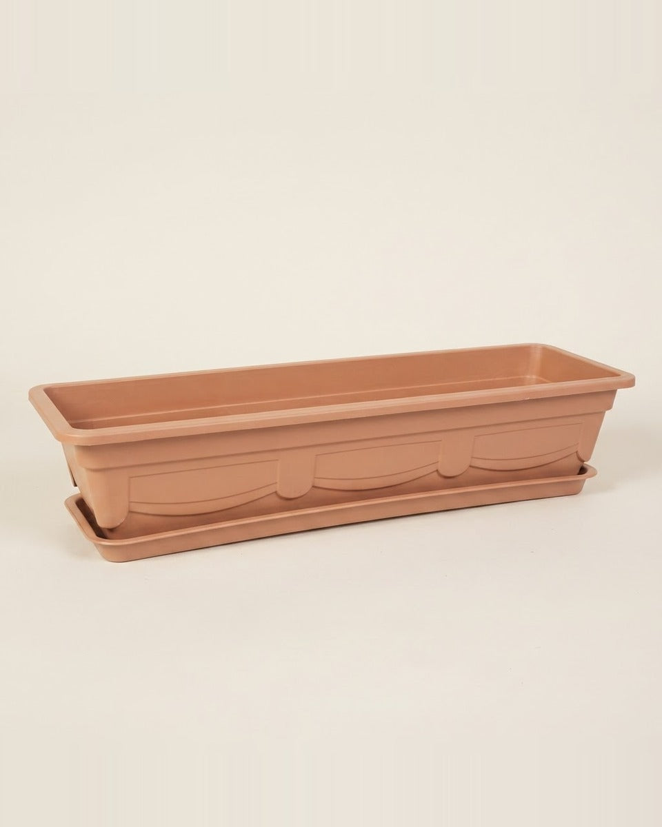 Rectangular Plastic Pot (Chinese) حوض بلاستيكي مستطيل (صيني)