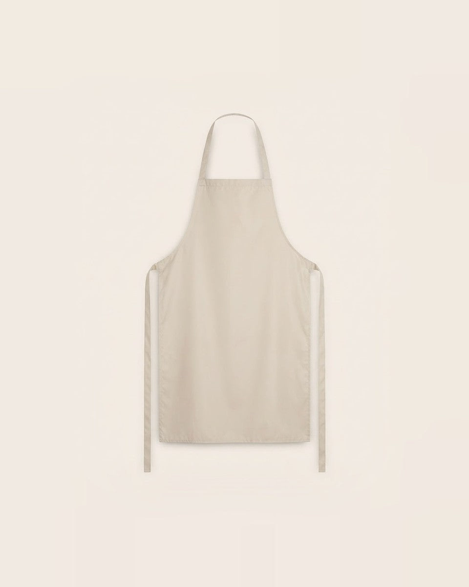 Beige Nylon Apron مريلة بيج نايلون خفيف انيقة