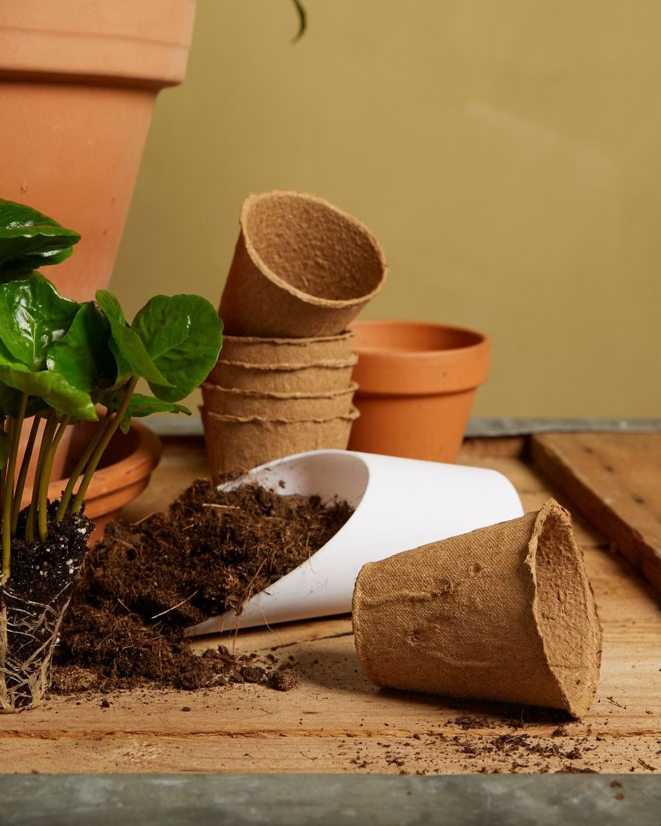 Biodegradable Seedling Pots (20 Pcs)