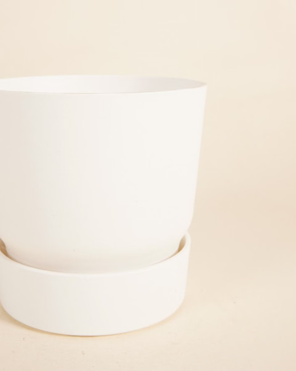 Elho Miles Round Pot White (13 cm)
