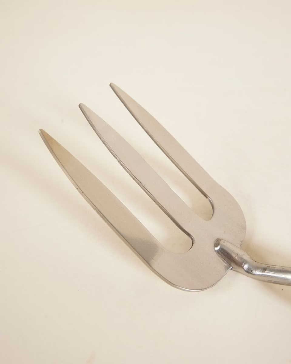 Large Rake Fork - Grainy Wood