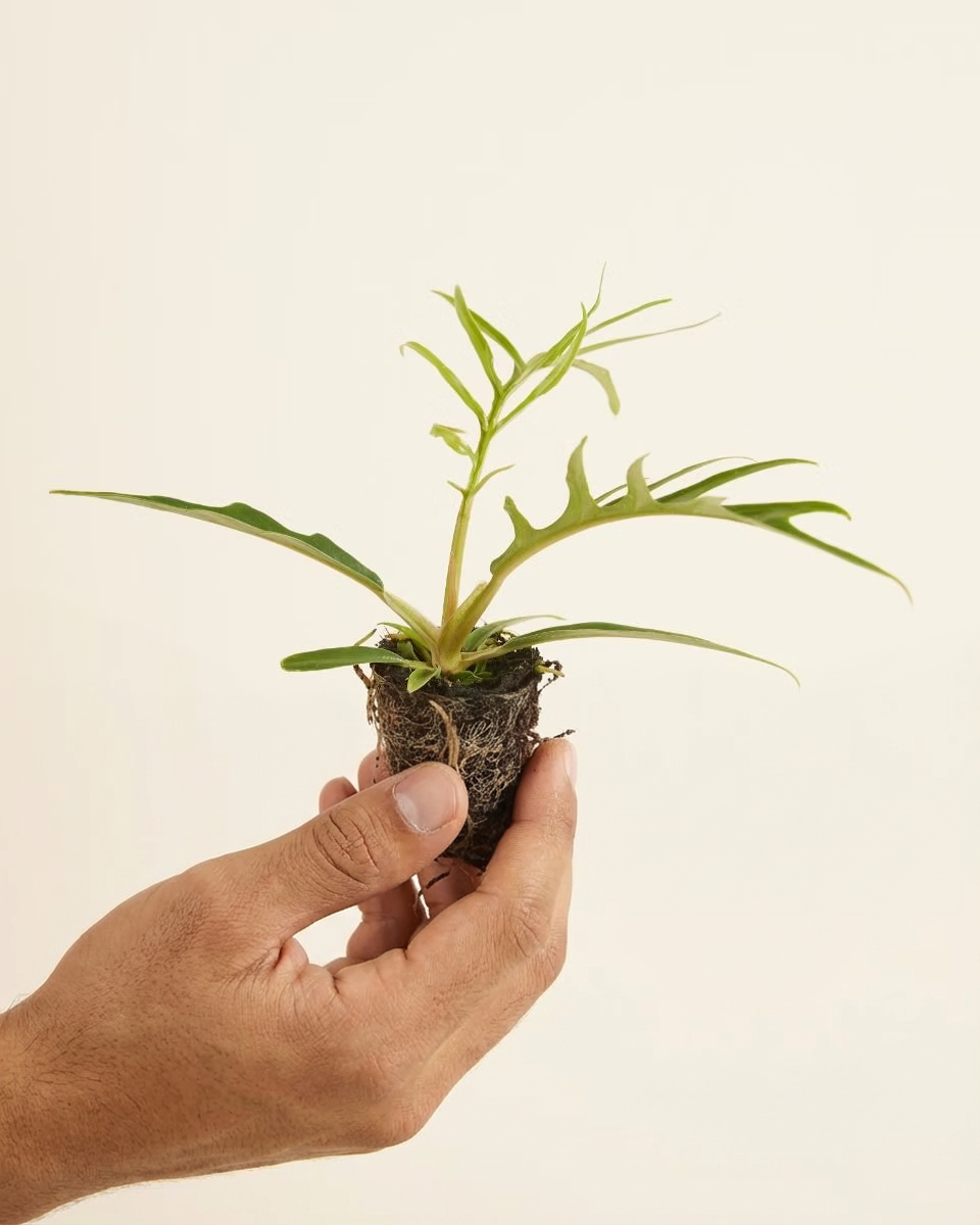 Baby Philodendron Tortum فيلوديندرون تورتم