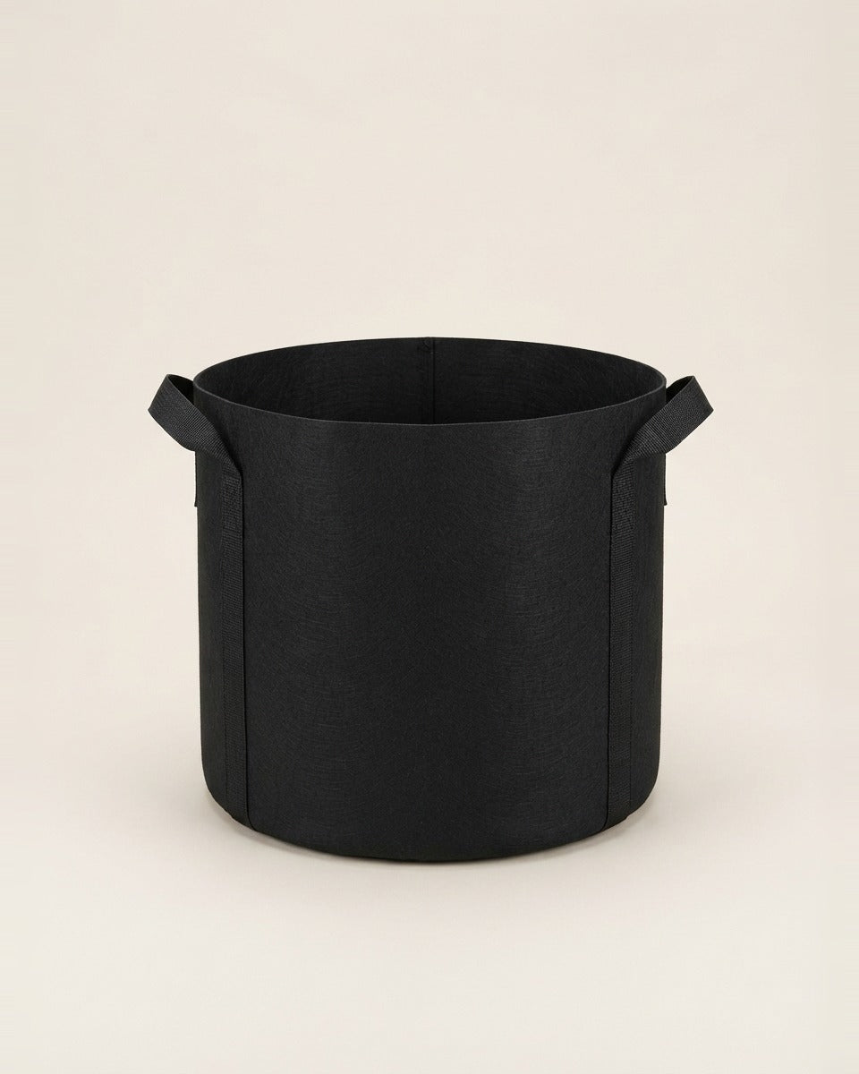 Smart Fabric Pot with Handles 100 Gallon أصيص ذكي مع مسكة 100 غالون