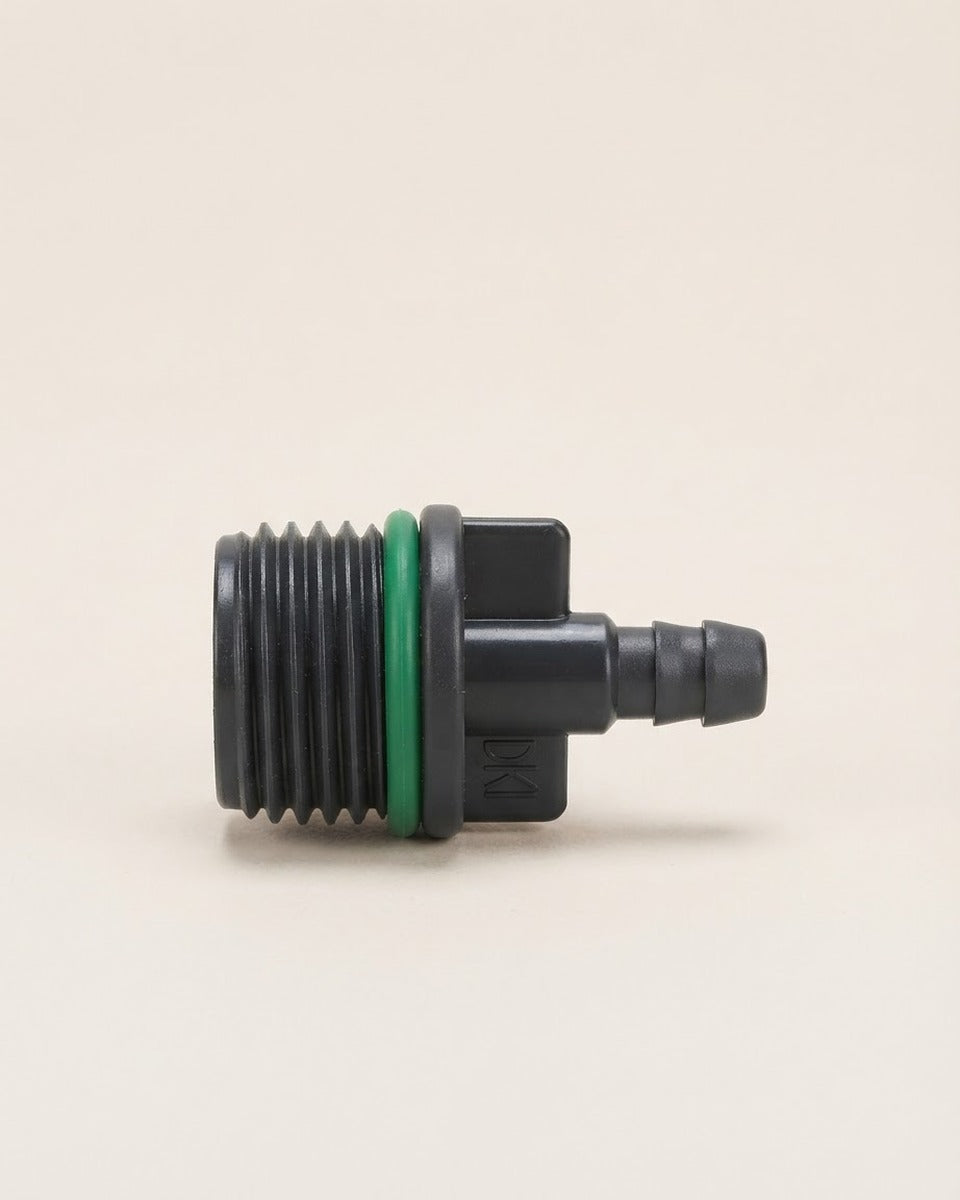 1/2 in to Spaghetti Tube Adapter تحويل من نص انش الى هوز المعكرونه