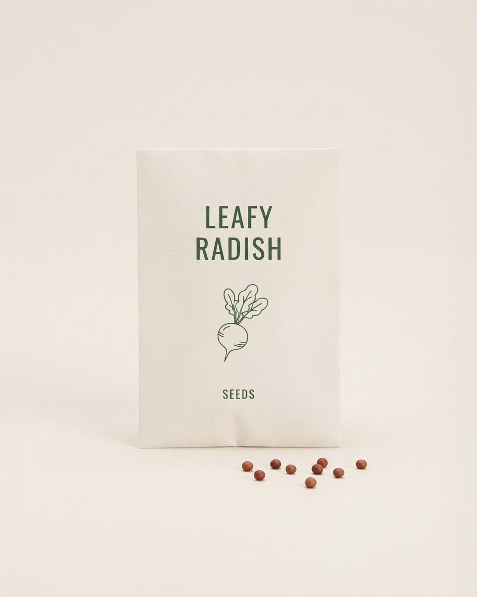 Radish Seeds White Leafy فجل أبيض ورقي