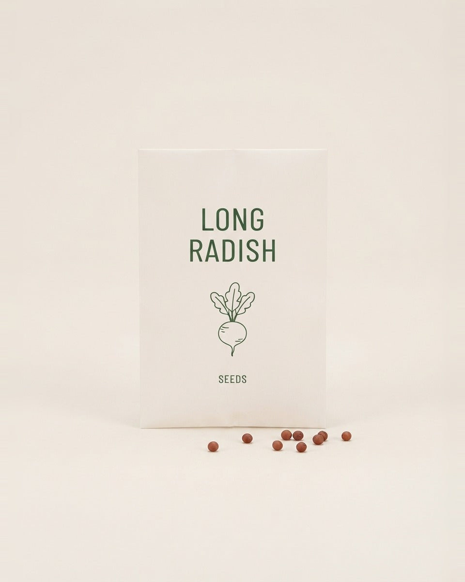 Radish Seeds Long White فجل أبيض طويل