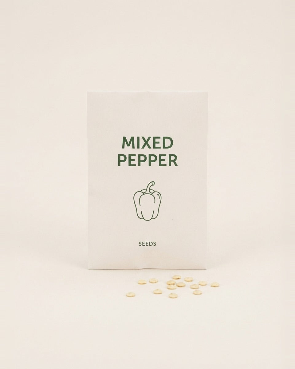 Sweet Pepper Seeds Mixed Colours فلفل بارد ملون