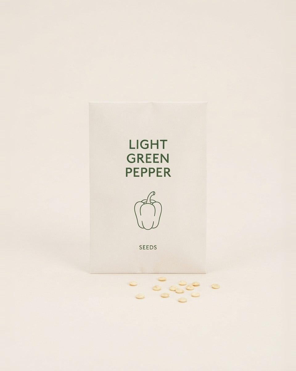 Pepper Seeds Turkish Light Green فلفل اخضر فاتح تركي