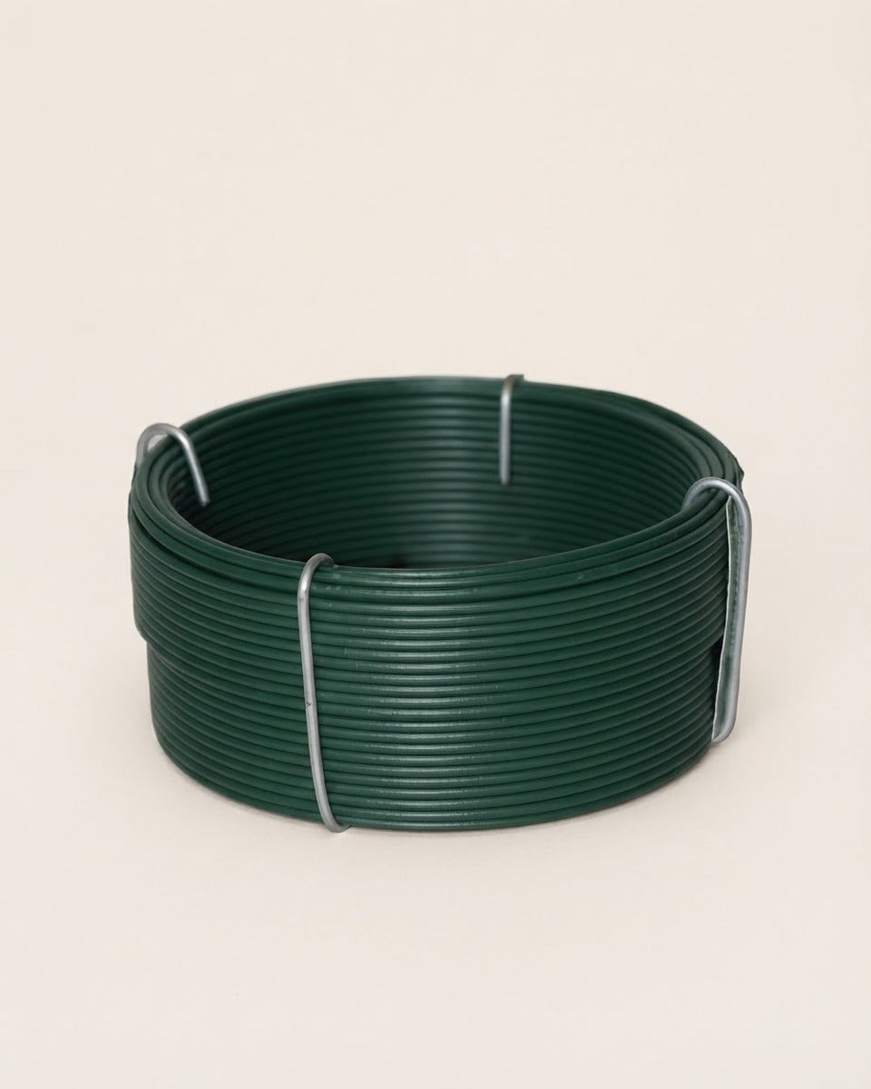 Green Coated Steel Wire 3 mm per Metre سلك حديد ملبس اخضر 3 ملم بالمتر