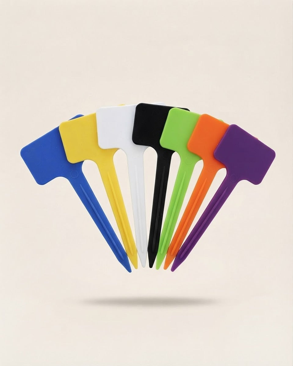 Rectangular Plant Labels 8 Colours ليبل مستطيل 8 ألوان